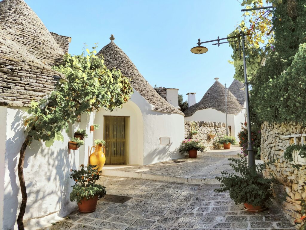 Alberobello Les Pouilles trulli