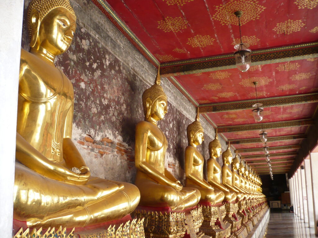 Statue Wat Pho Thaïlande